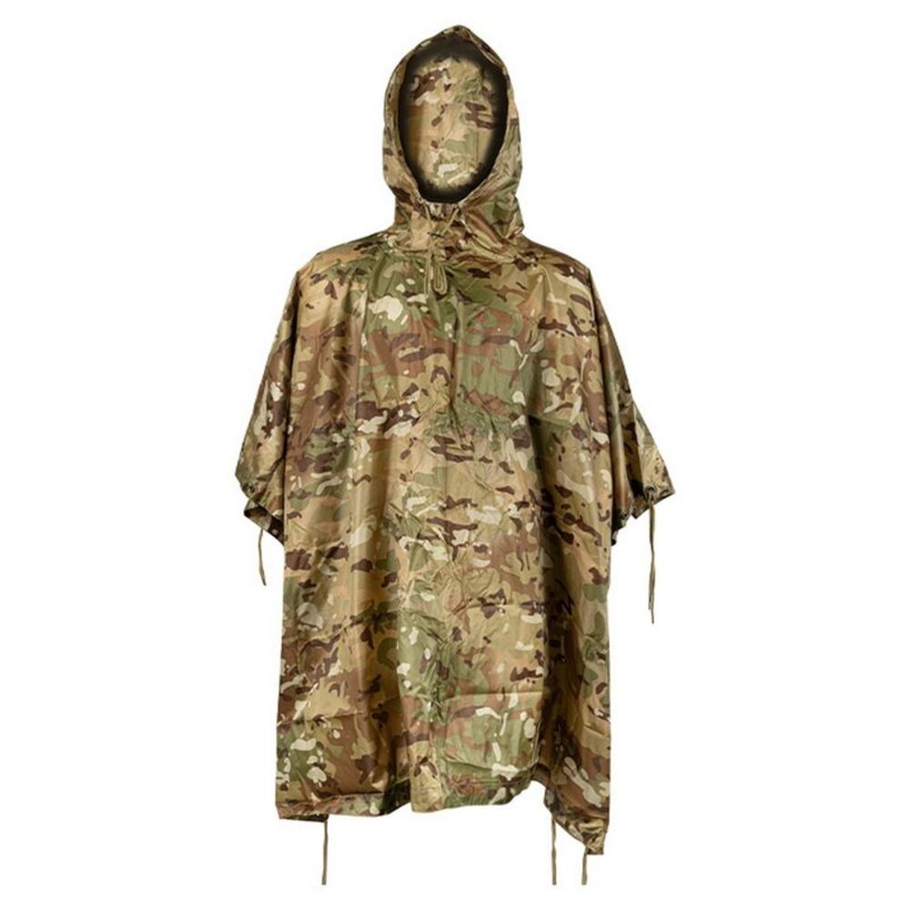 Viper Unisex Adult Camo Waterproof Poncho / Green